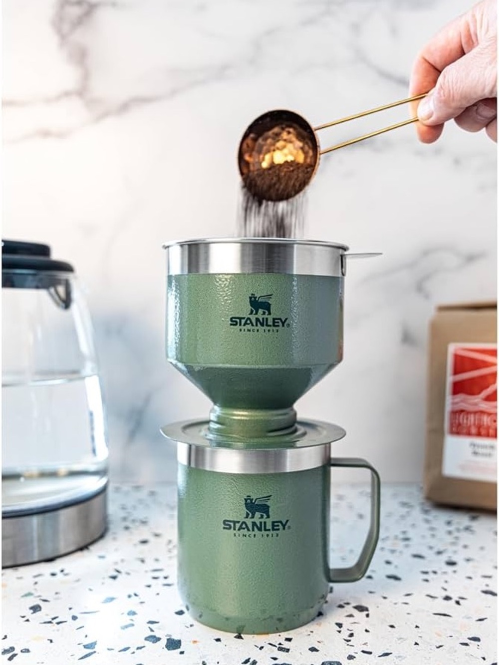 Stanley Classic Perfect Brew Pour Over Set  | 12oz | Camp Mug + Dripper